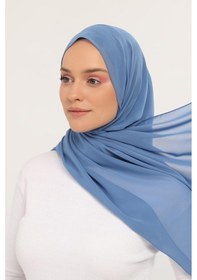 Resim Altobeh Hazır Lüks Pratik Hijablı Şifon Şal Kot 