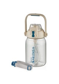 Resim Shotay Conservative Su Matarası Tritan Beyaz 1000ml 