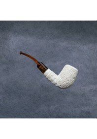 Resim Yunar Zanera 9mm. Filtreli Akrilik Saplı Lületaşı Pipo 12007m 