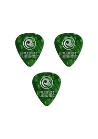 Resim Planet Waves 1cgp2 Gitar Penası 3 Adet Yeşil 0.50 Mm 