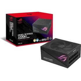 Resim Asus Rog Strix 1200W 80+ Gold Aura Edition Pcie Gen 5.0 Tam Modüler Güç Kaynağı 