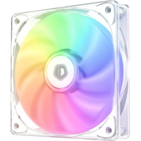 Resim ID-COOLING CRYSTAL 120 White 4Pin Beyaz Özel Parlak Kristal Yansımalı Kasa Fanı 