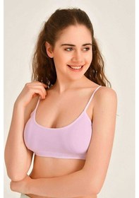 Resim Pedli İp Askılı Pembe Büstiyer 2 Adet Diğer 
