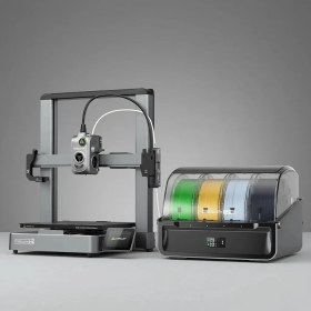 Resim Creality Hi Combo 3D Yazıcı Gri Renk 2 kg Creality Hyper Pla Hediyeli FDM Baskı Teknolojisi 