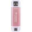 Resim Transcend ESD310 512 GB Çift Usb-C/a Harici SSD iPhone 17/16/15, Macbook, iPad ve Pc Için 1050 Mb/sn Ultra Hızlı Sürücü | Hızlı Dosya Aktarımı TS512GESD310P 