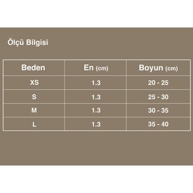 Resim Çiçek Desenli Mavi Kedi-Köpek Boyun Tasması - M 
