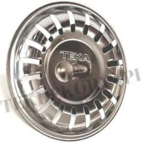 Resim Tekdekor Yapı Tekdekor Teka Evye İçin 8 cm Süzgeç Kolay Montaj Özelliği ile Dayanıklı Parça 
