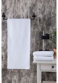 Resim 30X90 Kare Desen 3'Lü Spor Havlusu 