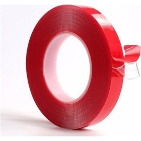 Resim Akrilik Şeffaf Silikonlu Süper Güçlü Çift Taraflı Bant 10 Mm X 5 M 