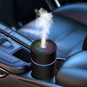 Resim Araba Hava Temizleyici ve Nemlendirici, USB Mini Esansiyel Yağ Difüzörü, Akıllı Araba Aroma Difüzörü, Çeşitli Araba Modelleri İçin Uygun, 7 Renk Değiştiren Işıklar, Arabalar, Evler, Seyahatler, Yatak Odaları, Ofisler İçin Uygundur, Pil Gerektirmez 