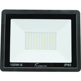 Resim 100w Led Projektör 3200k Sarı Işık 