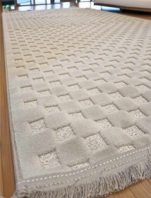 Resim Dekhera Zest Modern Kesme Halı ZS08 Vizon - 80X150 