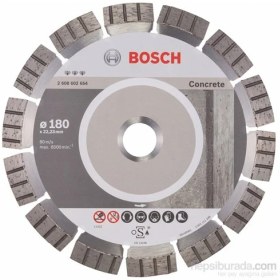 Resim Bosch - Best Serisi Beton İçin Elmas Kesme Diski - 180 X 22,23 X 2,4 X 12 Mm 