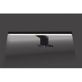 Resim Lidyahan Store Meriç Dekoratif LED Banyo Aplik 30CM Siyah (3000K Gün Işığı, 30 Cm) 