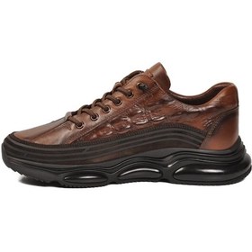 Resim Voyager 6900 Erkek Taba Nata 40-44 Deri Günlük Spor Ayakkabı 