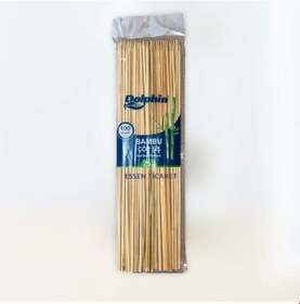 Resim Dolphin Bambum Ahşap Çöp Şiş 100'lü 25 CM 