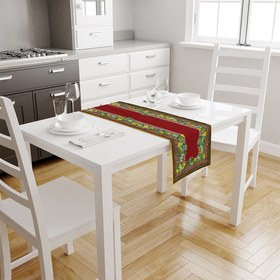 Resim Renkli Limon Desenli Runner | Pufaloji 