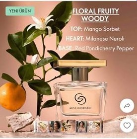 Resim Oriflame Giordani Gold Miss Giordani Eau De Parfum Kadın Parfüm, 47513msn 
