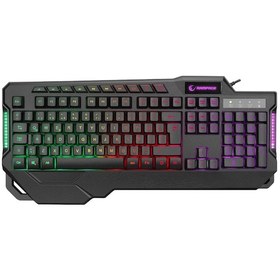Resim Rampage KB-R46 CARISMA USB Rainbow Aydınlatmalı Q Gaming Oyuncu Klavye 