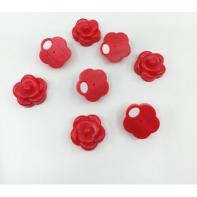 Resim 8 Adet Gül Desenli Yorgan Nevresim Sabitleme Klipsi Yorgan Kayma Önleyici 