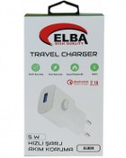 Resim Elba Elb09 5W 2.1A Hızlı Şarj Akıllı Koruma Usb EV Şarj Kafa 
