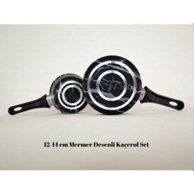 Resim Bonera Montella Vi Vo 2'li Cezve Seti 12-14 Cm 