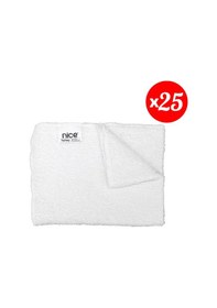 Resim Nice Polti-karcher Buharlı Temizleyici Uyumlu Büyük Düz Havlu Bez Seti 25'li Niceset B Pro Plus 