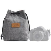 Resim Sccotton Astar Darbeye Dayanıklı Dijital Koruma Taşınabilir Slr Lens Çantası Mikro Tek Kamera Çantası Kare Gri M 
