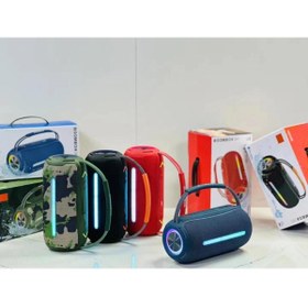 Resim Torima Bluetooth Hoparlör Rgb Işıklı USB TF Destekli Booms Box 360 Siyah 