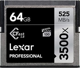 Resim Lexar Professional 3500x 64GB CFast 2.0 Kart (LC64GCRBNA3500) 