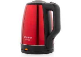 Resim Kırmızı Paslanmaz Çelik Sıvı Isıtıcı, Pratik ve Dayanıklı Tasarım 