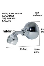 Resim Çeşitli Duş Mafsalı Prinç Banyo Fiskiye Oturağı Metal 1k 