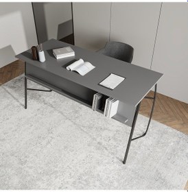 Resim Ella Ofis Masası 150cm Antrasit 