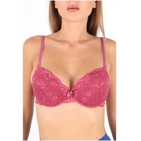 Resim Miorre Push Up Dantelli Sütyen Gül Kurusu-75 GÜL KURUSU 