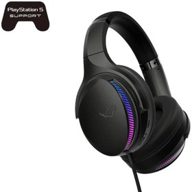 Resim ROG FUSION II 300 AI GÜRÜLTÜ ENGELLEYİCİ MİKROFON 7.1 ESS 9280 QUAD DAC USB-C PC MAC PS4 PS5 MOBİL AYGITLAR İLE UYUMLU OYUNCU KULAKLIĞI 