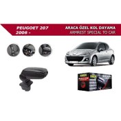 Resim Peugeot 207 2006- Araca Özel Kol Dayama Siyah 
