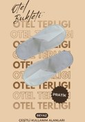 Resim otel bukleti Tek Kullanımlık 90 gr Tela Terlik 4,5 mm Polietilen Taban 