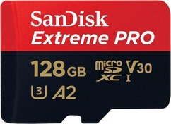 Resim Extreme Pro SDSQXCD-128G-GN6MA 128 GB Micro SD Hafıza Kartı Sandisk