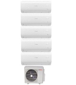 Resim Bosch Multi Split MD99999 42000 BTU 1 Dış + 5 İç Ünite 9000 + 9000 + 9000 + 9000 + 9000 BTU Inverter Klima 