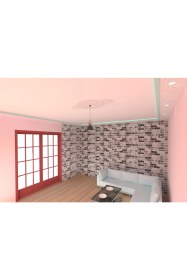 Resim Motifpiyer Lamba Tavan Göbeği-44-56 x 95 cm-2 Adet 