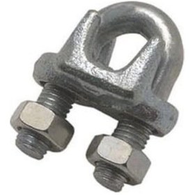 Resim 12mm Çelik Halat Klemensi A Tipi, 4 Adet 