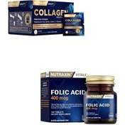 Resim Collagen 30 Saşe 10000 Mg + Folik Asit Takviyesi 400 Mcg 100 Tablet 