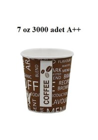 Resim 7 Oz Chs Kağıt Karton Bardak 3000 Adet 1 Koli 