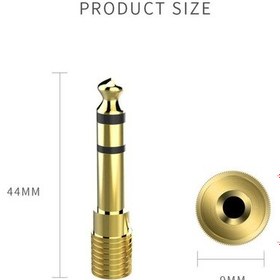 Resim Zirveelektronik 3.5 Mm - 6.3 Mm Aux Stereo Çevirici Dişi Erkek Jak Çevirici Jak 