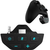 Resim Cbtx Microsoft Uyumlu Xbox One S/x/elite Hs-xo193a Gamepad Ses Geliştirici 3.5mm Dönüştürücü Kulaklık Adaptörü Siyah 