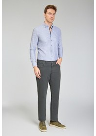 Resim Bisse 5 Cepli Gabardin Yeşil Erkek Spor Pantolon Pns24k24004 D47 Yeşil 