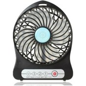 Resim Periboia Şarjlı Taşınabilir Mini Fan - Vantilatör 