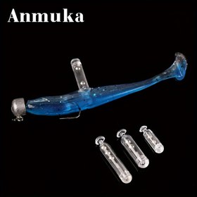 Resim 20 Adet Balık Camı Çıngırak, Yumuşak Solucan Jigleri Için Takma Tüp Çıngıraklar, Balıkçılık Aksesuarları 