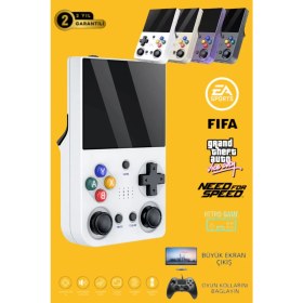 Resim M21 64GB IPS Hdmi Tv 20000+ Oyunlu Retro Arcade Atari Psp/ps1/fıfa Gta Mario Games Oyun Konsolu 