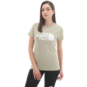 Resim The North Face W S-S Easy Tee Kadın T-Shirt Gri 